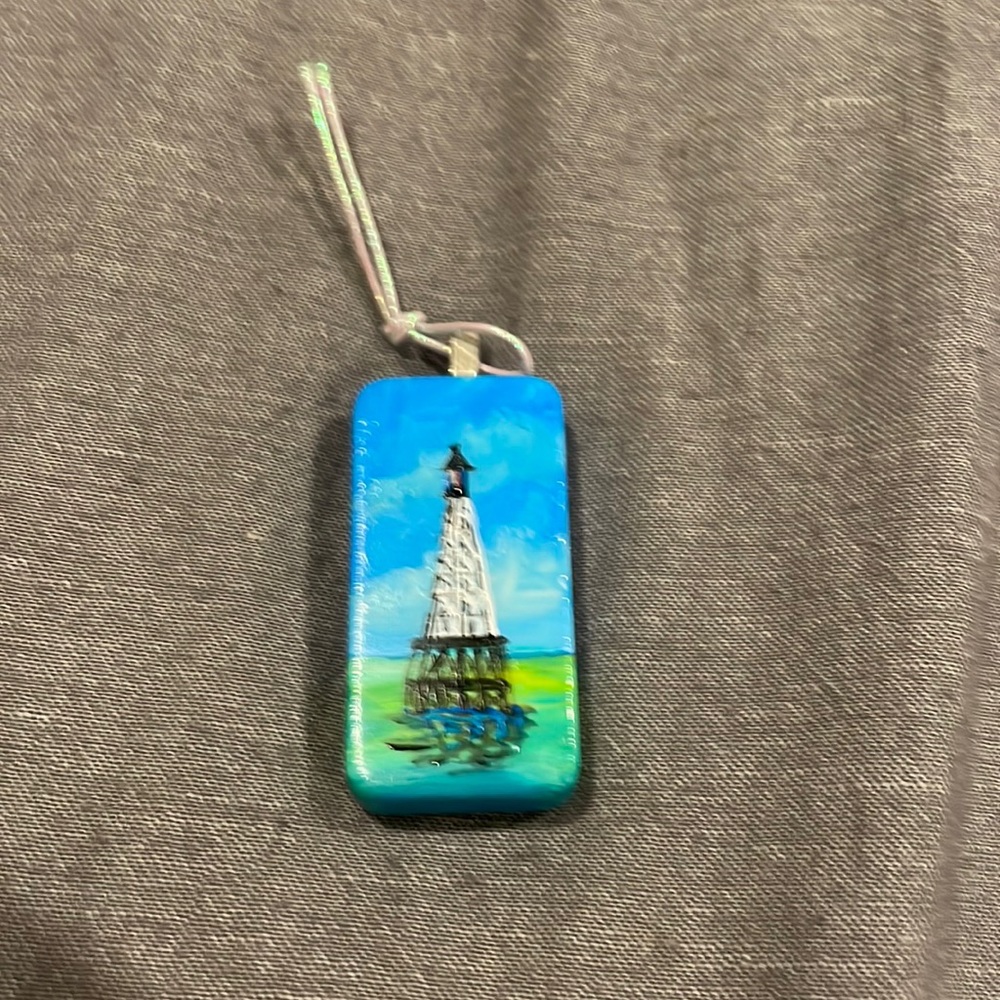 Painted Domino from Key Largo artists MB